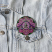 Göttin-Tara-Mandala Button (Beispiel)