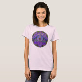 Göttin-Tara-Mandala T-Shirt (Vorne ganz)