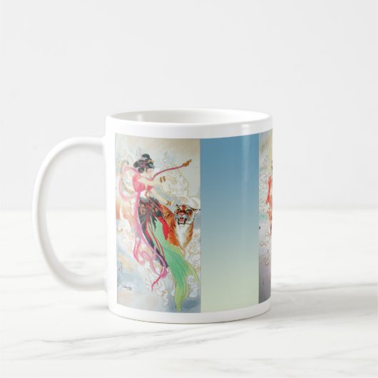 Göttin-Tasse Kaffeetasse (Links)