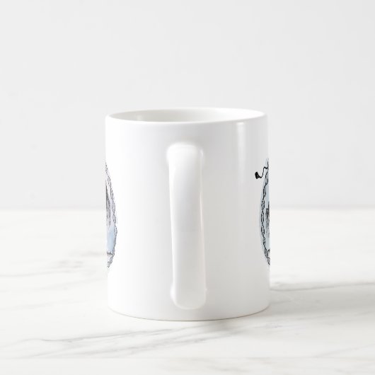 Göttin Tree, wenn Sie auf Lila schauen Kaffeetasse (Henkel)