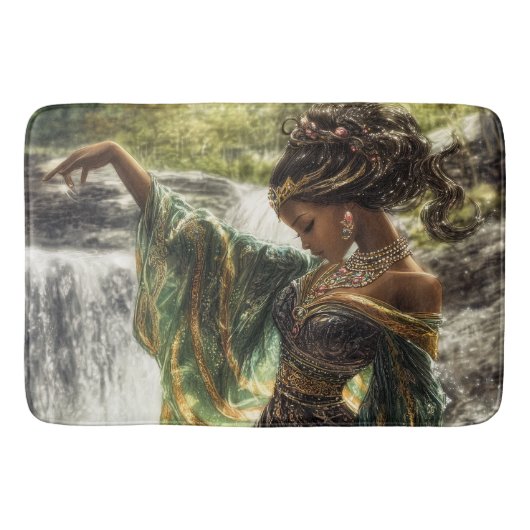 Göttin verzaubern durch Magie Badematte (Vorderseite)