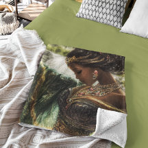 Göttin verzaubern durch magischen Wasserfall