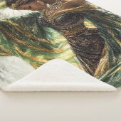 Göttin verzaubern durch magischen Wasserfall Sherpadecke (3/4)