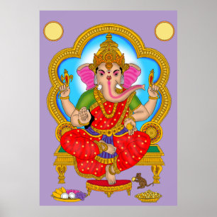 Göttin Vinayaki Poster