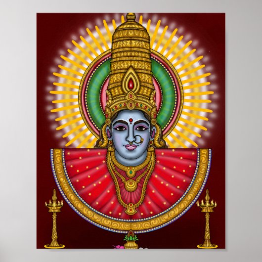 Göttin Yellamma  Poster (Vorne)