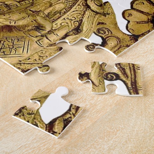 Göttin-Yoga-Tibet-Kunst-Frieden Taras Buddha Puzzle (Seite)