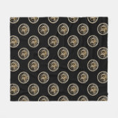 Göttin Zeit GT Fleece-Decke Fleecedecke (Vorderseite (Horizontal))