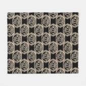 Göttin Zeit GT Fleece-Decke Fleecedecke (Vorderseite (Horizontal))