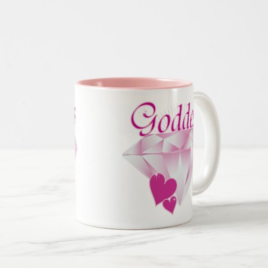 Göttin Zweifarbige Tasse (VorderseiteRechts)