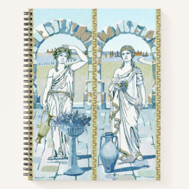 Göttinnen von Wasser und Wein-Notebook Notizblock