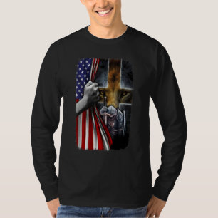 Gottkrieger des christlichen Jesus Löwe von Juda U T-Shirt