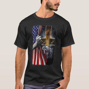 Gottkrieger des christlichen Jesus Löwe von Juda U T-Shirt