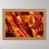 Göttlich dekadent Bacon Art Poster (Vorne)