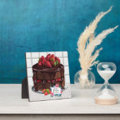 Göttlich dekadent Cake Plaque Fotoplatte (InSitu)