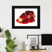 Göttlich dekadent Cheesecake Art Poster (Heimbüro)