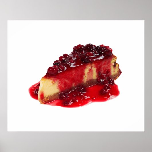 Göttlich dekadent Cheesecake Art Poster (Vorne)