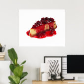 Göttlich dekadent Cheesecake Art Poster (Heimbüro)