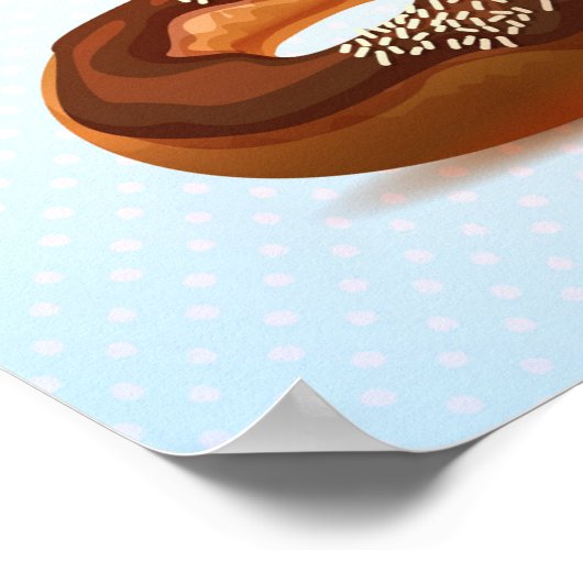 Göttlich dekadent Doughnut Poster - SRF (Ecke)