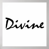 Göttlich Poster (Vorne)