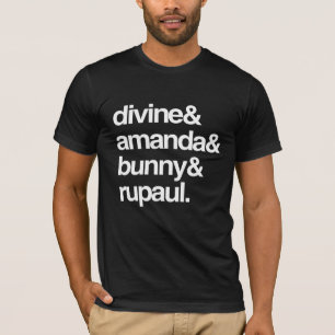 Göttliche Amanda Bunny und Ru T-Shirt