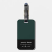 Göttliche Anmut 2011 Gepäckanhänger (Rückseite vertikal)