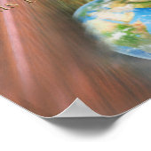 Göttliche Barmherzigkeit Ehrfurcht Image. Poster (Ecke)