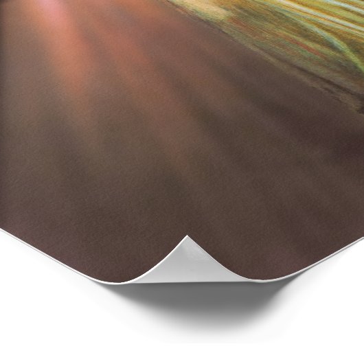 Göttliche Barmherzigkeit Ehrfurcht Image. Poster (Ecke)