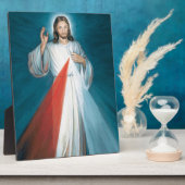 göttliche Barmherzigkeit Fotoplatte (Seite)