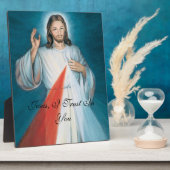 göttliche Barmherzigkeit Fotoplatte (Seite)