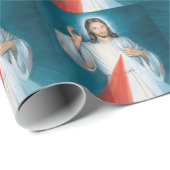 göttliche Barmherzigkeit Geschenkpapier (Rolleneckpunkt)