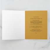 Göttliche Barmherzigkeit Gold mit Kapellgebet Karte (Innenseite)