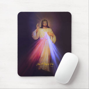 Göttliche Barmherzigkeit Gold Mousepad