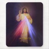 Göttliche Barmherzigkeit Gold Mousepad (Vorne)