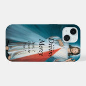Göttliche Barmherzigkeit iPhone 15 Hülle (Rückseite (Horizontal))