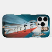 Göttliche Barmherzigkeit iPhone Hülle (Rückseite (Horizontal))