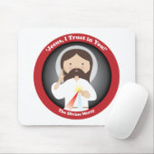 Göttliche Barmherzigkeit Jesu Mousepad (Mit Mouse)