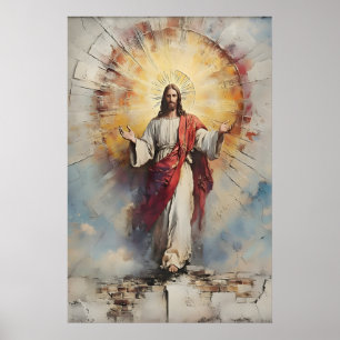 Göttliche Barmherzigkeit Jesus Christus Druck Kath Poster