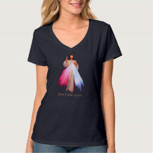 Göttliche Barmherzigkeit Jesus, dem ich dir vertra T-Shirt