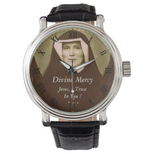 Göttliche Barmherzigkeit Jesus, ich vertraue auf Armbanduhr
