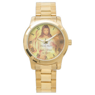 Göttliche Barmherzigkeit Jesus, ich vertraue auf d Armbanduhr