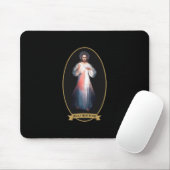 Göttliche Barmherzigkeit, Jesus, ich vertraue dir Mousepad (Mit Mouse)