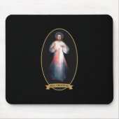 Göttliche Barmherzigkeit, Jesus, ich vertraue dir Mousepad (Vorne)