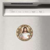 Göttliche Barmherzigkeit Jesus vertraue ich auf eu Magnet (In Situ (Geschirrspüler))