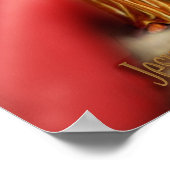 Göttliche Barmherzigkeit Jesus vertraue ich auf eu Poster (Ecke)