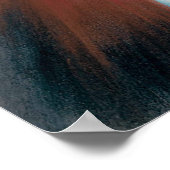 Göttliche Barmherzigkeit Jesus vertraue ich auf eu Poster (Ecke)