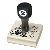 Göttliche Barmherzigkeit Jesus vertraue ich dem ka Gummistempel (Stempel)