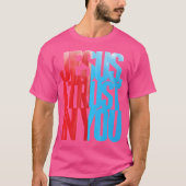 Göttliche Barmherzigkeit Jesus vertraue ich dir St T-Shirt (Vorderseite)