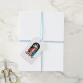 Göttliche Barmherzigkeit Jesus Vintage Geschenkanhänger (Mit Garn)