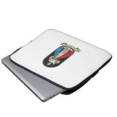 Göttliche Barmherzigkeit Jesus Vintage Laptopschutzhülle (Vorne Knopf)