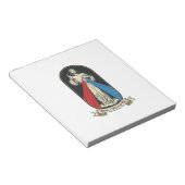 Göttliche Barmherzigkeit Jesus Vintage Notizblock (angewinkelt)